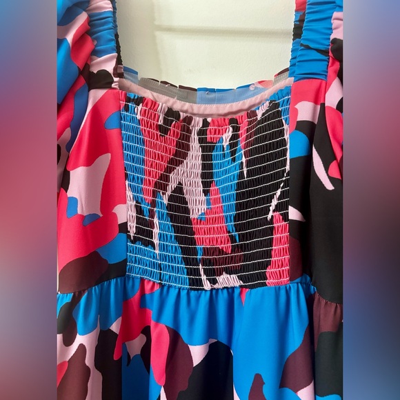 CROSBY BY MOLLIE BURCH Women's Boutique Blue Goldie Maxi Dress XS - Picture 11 of 15